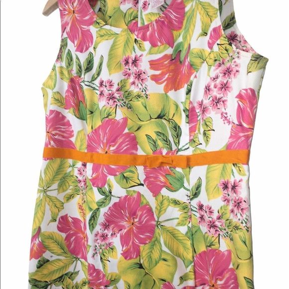 Pappagallo Floral Sheath Dress - Picture 2 of 6